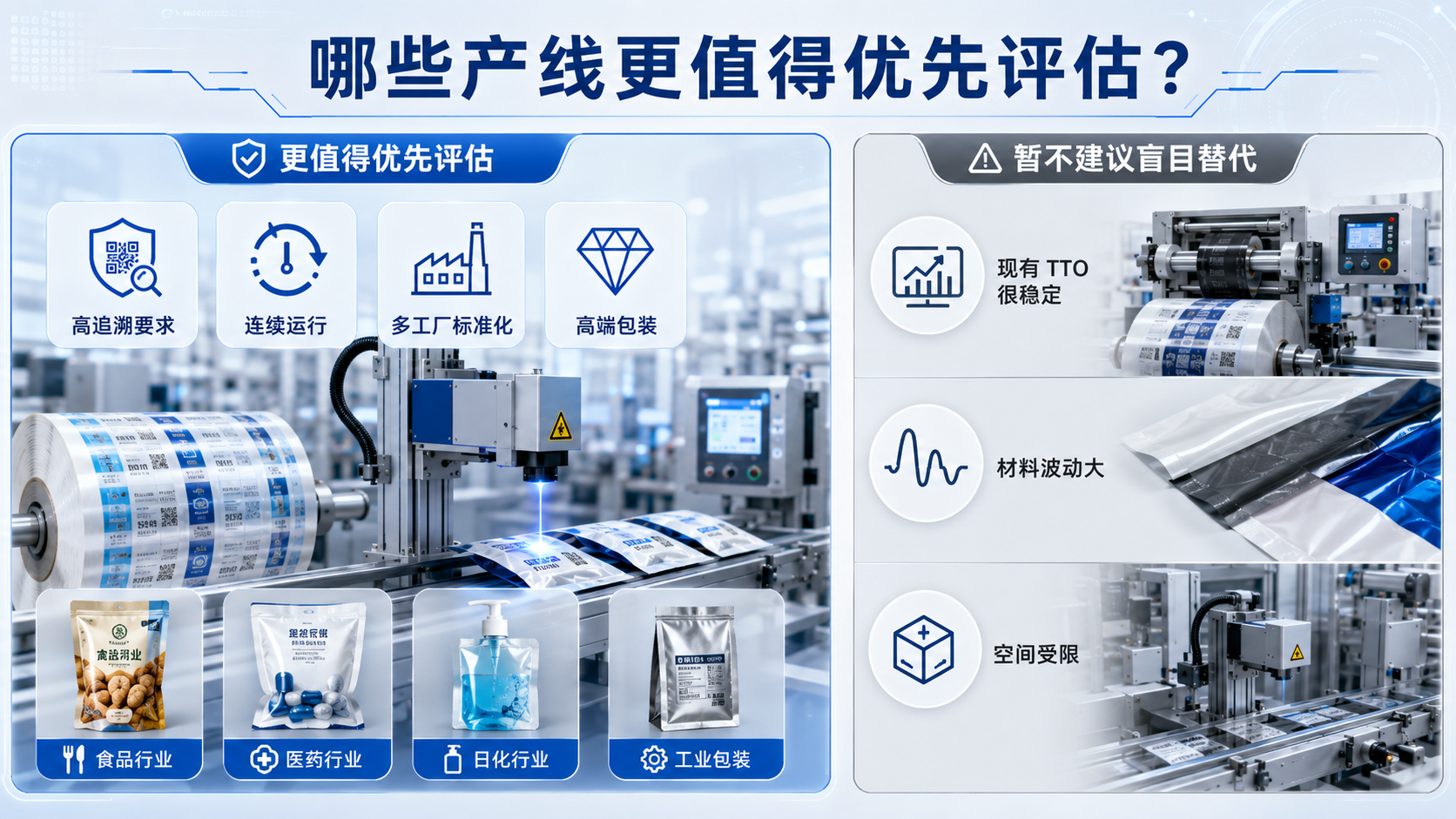 哪些软包装产线更值得优先评估激光标识