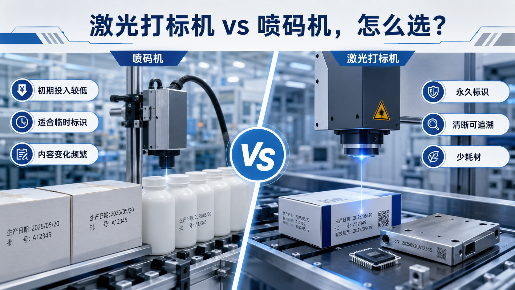 激光打标机和喷码机怎么选