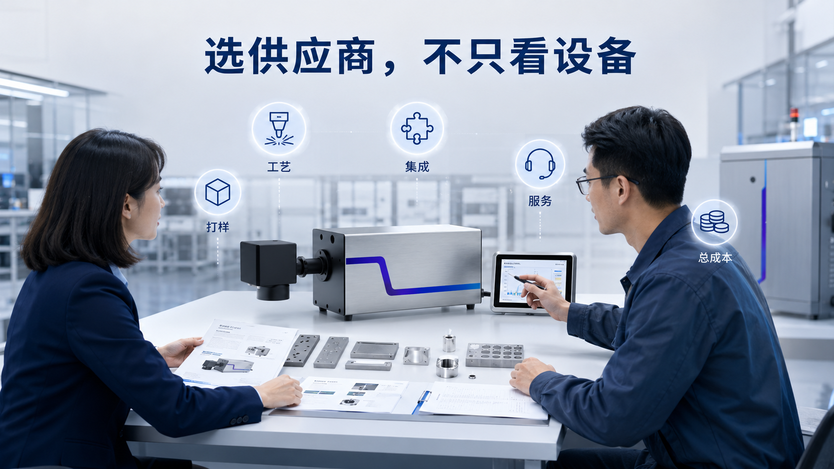 选择激光打标系统供应商不只看设备